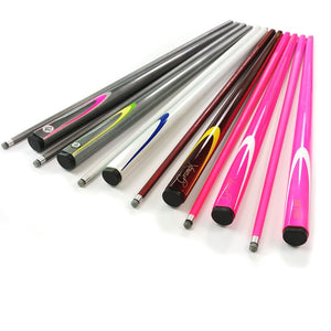 Professional Billiards Pool Carbon Colorful Cues - Carboncue