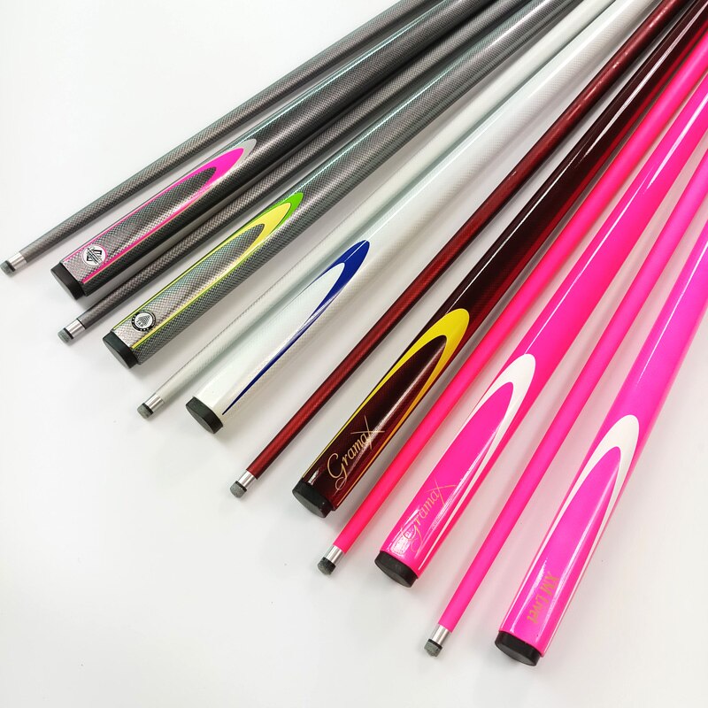 Professional Billiards Pool Carbon Colorful Cues - Carboncue