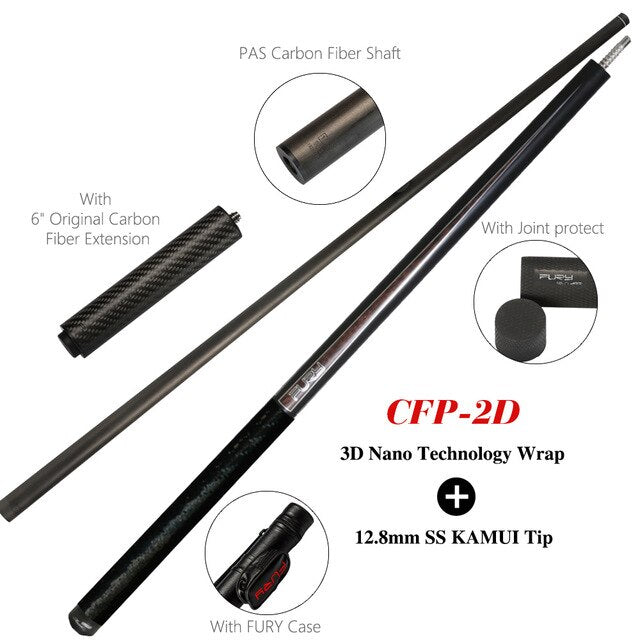 Fiber Tecnologia Shaft Billar Cue Stick - Carboncue